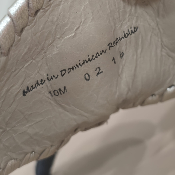 Jack Roger Dark Navy/Gold Sandals - Picture 10 of 10